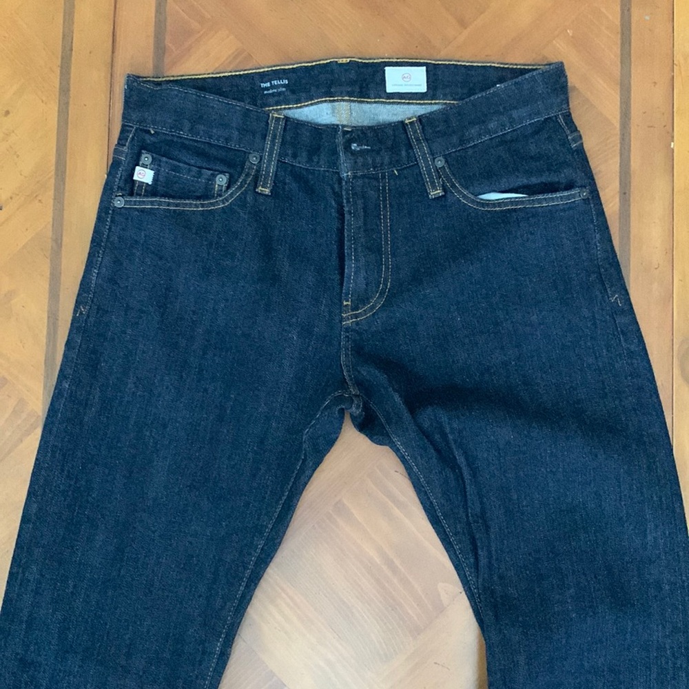 Adriano GOLDSCHMIED, The Tellis, Modern Slim, Dark Blue Jeans, Never Worn